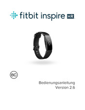 Fitbit inspire HR Bedienungsanleitung