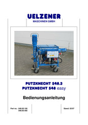 UELZENER MASCHINEN Putzknecht S48.3 PA-BEC II Bedienungsanleitung
