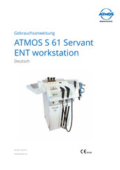 ATMOS S 61 Servant ENT workstation Gebrauchsanweisung