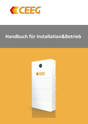 CEEG CHIEF-5.0K-7.68kWh Handbuch Für Installation