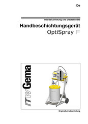 ITW Gema OptiSpray F Originalbetriebsanleitung