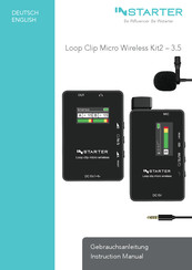 Starter Loop Clip Micro Wireless Kit2 Gebrauchsanleitung