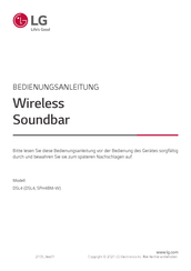 LG SPH4BM-W Bedienungsanleitung