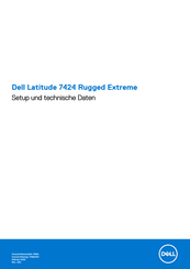 Dell P86G001 Einrichtung Und Technische Daten