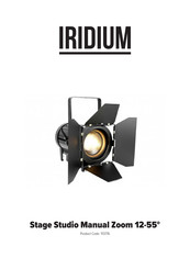 Iridium Stage Studio Manual Zoom 12-55 Bedienungsanleitung