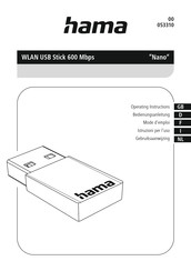 Hama Nano Bedienungsanleitung
