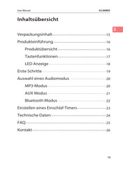 Avantree SLUMBER Benutzerhandbuch