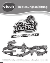 VTech Car-Board Racers Dino-Adventure Set Bedienungsanleitung