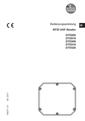 ifm DTE920 Bedienungsanleitung
