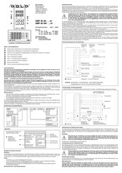 Dold DMP 48 AS Serie Kurzanleitung