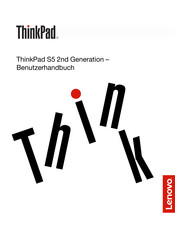 Lenovo ThinkPad S5 2nd Generation Benutzerhandbuch