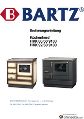 bartz-werke 9100 Bedienungsanleitung