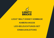 LIGHT MY BRICKS LEGO WALT DISNEY HOMMAGE KAMERA Einbauanleitung