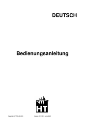 HT HT304k Bedienungsanleitung
