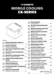 Dometic CK245 Kurzbedienungsanleitung