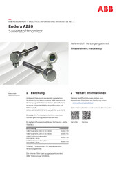 ABB Endura AZ20 Serie Information