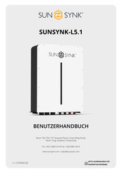 SunSynk L5.1 Benutzerhandbuch
