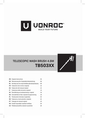 VONROC TB503 Serie Originalbetriebsanleitung
