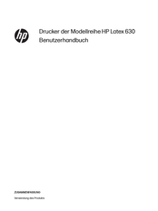 HP Latex 630 Benutzerhandbuch
