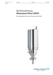 Endress+Hauser Memosens Wave CKI50 Betriebsanleitung