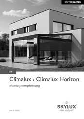 Skylux Climalux Horizon Montageanleitung