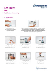 Lowenstein Medical LM Flow Kurzgebrauchsanweisung