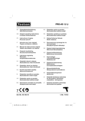 Toolson 45.136.10 Originalbetriebsanleitung