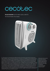 cecotec READYWARM 2070 MAX CERAMIC ROTATE SMART Bedienungsanleitung
