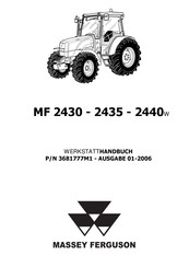 MASSEY FERGUSON MF 2435 Werkstatt-Handbuch