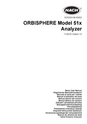 Hach ORBISPHERE 51 Serie Allgemeines Benutzerhandbuch