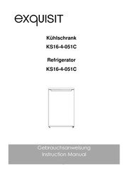 exqusit KS16-4-051C Gebrauchsanweisung