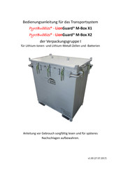 Genius PyroBubbles LionGuard M-Box X2 Bedienungsanleitung