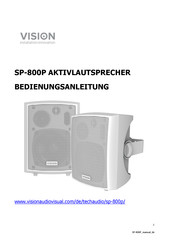 Vision SP-800P Bedienungsanleitung