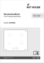 KKT KOLBE IH5900RL Benutzerhandbuch