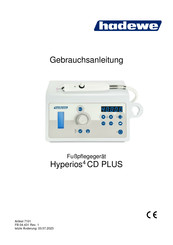 hadewe Hyperios4 CD PLUS Gebrauchsanleitung