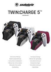 Snakebyte TWIN:CHARGE 5 Bedienungsanleitung