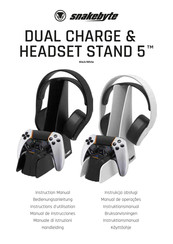 Snakebyte DUAL CHARGE & HEADSET STAND 5 Bedienungsanleitung