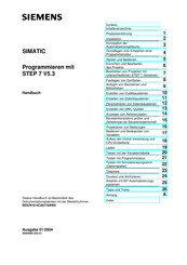 Siemens 6ES7810-4CA07-8AW0 Handbuch