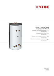 Nibe VPA 300/200 Benutzer- Und Installateurhandbuch
