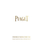 Piaget Polo Perpetual Calendar Ultra-Thin Bedienungsanleitung
