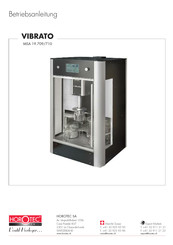 Horotec VIBRATO MSA 19.709 Betriebsanleitung