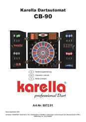 Karella 8072.01 Bedienungsanleitung