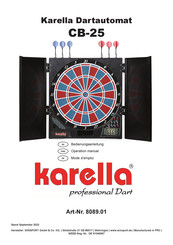 Karella CB-25 Bedienungsanleitung