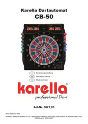 Karella 8072.03 Bedienungsanleitung