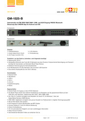 G+M Elektronik GM-1523 Bedienungsanleitung
