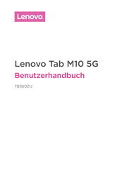 Lenovo Tab M10 5G Benutzerhandbuch