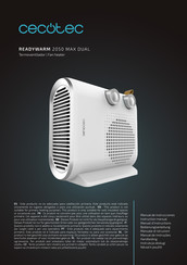 cecotec READYWARM 2050 MAX FORCE ROTATE WHITE Bedienungsanleitung