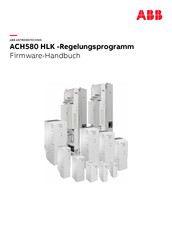 ABB ACH580 Firmware-Handbuch