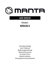 Manta MDL011 Bedienungsanleitung