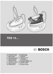 Bosch TDS 14 Serie Gebrauchsanleitung